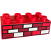 LEGO Duplo Brick 2 x 4 with Brick Wall (3011)
