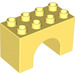 LEGO Duplo Bright Light Yellow Arch Brick 2 x 4 x 2 (11198)