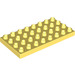 LEGO Duplo Bright Light Yellow Plate 4 x 8 (4672 / 10199)