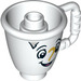LEGO Duplo Chip Potts Tea Cup mit Griff Duplo Abbildung
