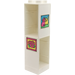 LEGO Duplo Column 2 x 2 x 6 with cats in frame Sticker (6462)