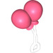 LEGO Duplo Koralle Balloons mit Transparent Griff (31432 / 40909)