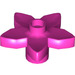 LEGO Duplo Dark Pink Flower with 5 Angular Petals (6510 / 52639)