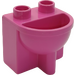 LEGO Duplo Donkerroze Wash Basin (4892 / 21990)