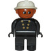 LEGO Duplo Fireman with Buttons Duplo Figure