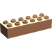 LEGO Duplo Flesh Brick 2 x 6 (2300)