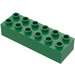 LEGO Duplo Green Brick 2 x 6 (2300)