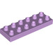 LEGO Duplo Lavender Plate 2 x 6 (98233)