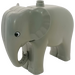LEGO Duplo Light Gray Elephant with Rippled Ears and Movable Head