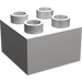 LEGO Duplo Light Stone Gray Brick 2 x 2 (3437 / 89461)