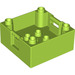 LEGO Duplo Chaux Boîte avec Manipuler 4 x 4 x 1.5 (18016 / 47423)
