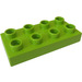 LEGO Duplo Lime Plate 2 x 4 (4538 / 40666)