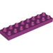 LEGO Duplo Magenta Plate 2 x 8 (44524)