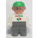 LEGO Duplo Male with Octan Logo Duplo Figure