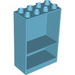 LEGO Duplo Medium azuurblauw Kader 4 x 2 x 5 met Shelf (27395)