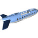 Duplo Medium Blue Airplane 14 x 30 x 5 (52917 / 53308)