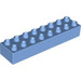 LEGO Duplo Medium Blue Brick 2 x 8 (4199)