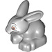 LEGO Duplo Medium Stone Gray Rabbit with Whiskers (20230)