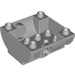LEGO Duplo Medium Stone Gray Tank Bottom 4 x 4 x 1.5 (59559)