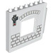 LEGO Duplo Paneel 1 x 8 x 6 met Venster - Links met Muur Paneel met security Camera (51260 / 54825)