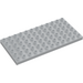 LEGO Duplo Pearl Light Gray Duplo Plate 6 x 12 (4196 / 18921)