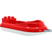 LEGO Duplo rouge Boat avec grise tow Crochet (4677)