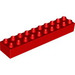 LEGO Duplo rot Duplo Backstein 2 x 10 (2291)
