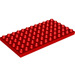 LEGO Duplo Red Duplo Plate 6 x 12 (4196 / 18921)
