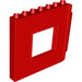 LEGO Duplo Rood Paneel 1 x 8 x 6 met Venster - Links (51260)