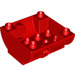 LEGO Duplo rouge Tank Bas 4 x 4 x 1.5 (59559)