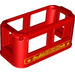 LEGO Duplo Red Train Chassis 4 x 8 x 3.5 Top (38491)