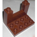 LEGO Duplo Reddish Brown Plate with gun Slit 3 x 4 x 2 (51698)