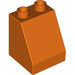 LEGO Duplo Roodachtig Oranje Helling 2 x 2 x 2 (70676)