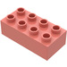 LEGO Duplo Salmon Brick 2 x 4 (3011 / 31459)