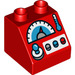 LEGO Duplo Steigung 2 x 2 x 1.5 (45°) mit buttons (6474 / 49559)