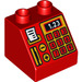 LEGO Duplo Slope 2 x 2 x 1.5 (45°) with Cash Register (6474 / 37388)
