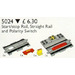 LEGO Duplo Start / Stop Rail, Single Rail, Change of Direction Switch 5024