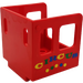 LEGO Duplo Steam Engine Cabin with &quot;CIRCUS&quot; (Older, Larger) (4544)