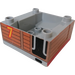 LEGO Duplo Train Compartment 4 x 4 x 1.5 avec Siège avec &quot;7&quot; (51547)