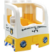 LEGO Duplo Truck Cab with Yellow Bottom with &#039;47&#039; on the front Sticker (48124)