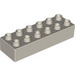LEGO Duplo Very Light Gray Brick 2 x 6 (2300)