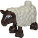 LEGO Duplo Weiß Sheep mit Woolly Coat (12062 / 87316)