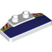 LEGO Duplo White Wing 2 x 4 x 0.5 with Buzz Lightyear decoration (89398 / 89942)