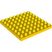 LEGO Duplo Yellow Plate 8 x 8 (51262 / 74965)