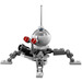 LEGO Dwarf Spider Droid with Dark Stone Gray Dome and Black Shooter Minifigure