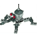 LEGO Zwerg Spinne Droid mit Dark Stone Grau Dome und Blaster Minifigur