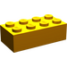 LEGO Earth Orange Brick 2 x 4