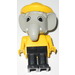 LEGO Edward Elephant Fisherman Fabuland Figure