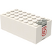 LEGO Electric 9V Battery Doos 4 x 8 x 2.333 Cover met &#039;5&#039; Sticker (4760)
