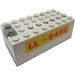 LEGO Electric 9V Batteria Scatola 4 x 8 x 2.333 Copertina con &quot;LL-6482&quot; (4760)